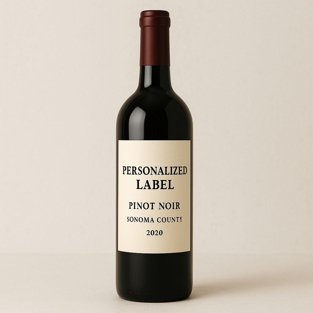 Customisable PVC Wine Labels